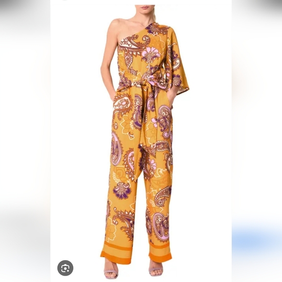 Ceibon NWTs Amani One Shoulder Jumpsuit - Picture 1 of 6